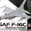 Academy USAF F-16C “Multirole Fighter” schaalmodel – 12541