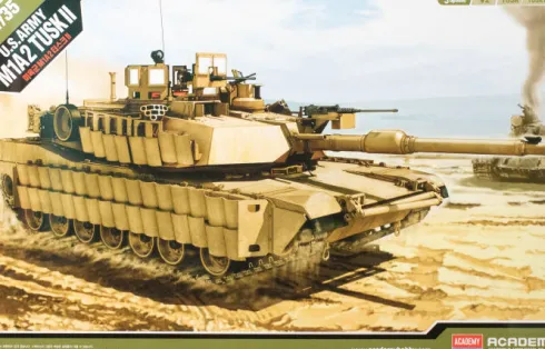 Academy U.S. Army M1A2 Tusk II bouwpakket in 1:35