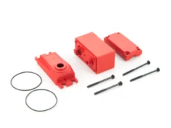 ADS V2 PLASTIC GEAR SERVO CASE RED 1PC – AR390146