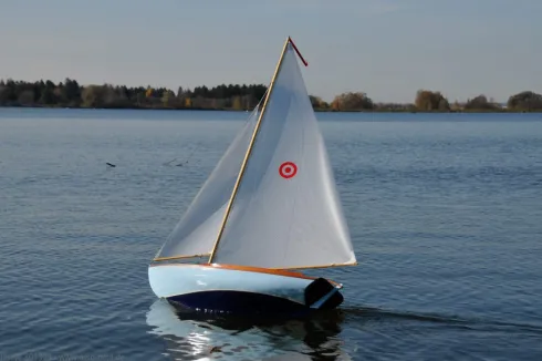 Aeronaut Bullseye Zeilboot in 1:5 bouwpakket