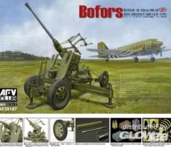 AFV Club British Vers.of Bofors 40mm MKIII AA Gun – 1:35 bouwpakket