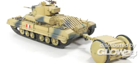 AFV Club Valentine Mk.III With Rotatrailer– 1:35 bouwpakket