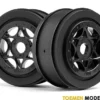 AH-64 WHEEL BLACK 2pcs – HPI107384