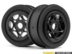 AH-64 WHEEL BLACK 2pcs – HPI107384