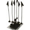 Airbrush klemhouder voor het vastklemmen van objecten met 6 klemmen