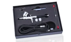 Airbrush pistool BD-130K met 0,2 – 0,3 en 0,5mm naald/nozzle en slang