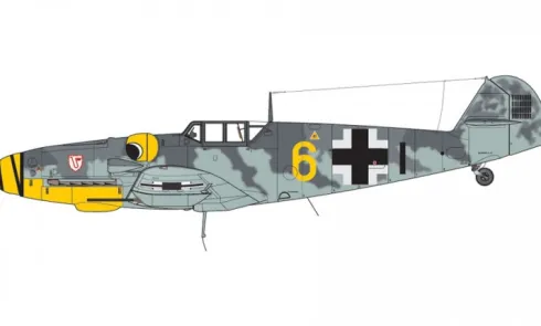 Airfix Messerschmitt Bf109G-6 in 1:72 bouwpakket