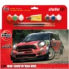 Airfix Mini Countryman WRC Starter Set in 1:32 bouwpakket met lijm en verf