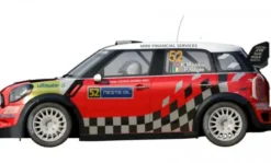 Airfix Mini Countryman WRC Starter Set in 1:32 bouwpakket met lijm en verf