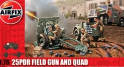 Airfix 25PDR Field Gun in 1:76 bouwpakket