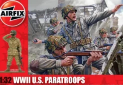 Airfix WWII US Paratroops in 1:32 bouwpakket