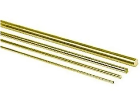 Albion Alloys Messing draad 0.45mm dik – 305mm lang – 10 stuks
