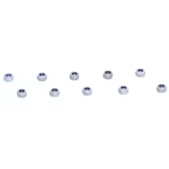 4-40 Aluminum Mini-Nuts 10 – LOSA6306
