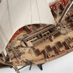 Amati Xebec 1753 Gewapend Schip Houten Scheepsmodel 1/50 (AM1427)