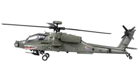 Amewi Apache AH-64D CP Helicopter 6G/3D RTF – Groen