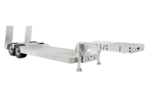 Amewi Dieplader Oplegger Dubbelas Aluminium 1/14 KIT – E-012