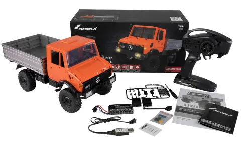 Amewi Mercedes-Benz Unimog Advanced 4WD 1/12 RTR Oranje