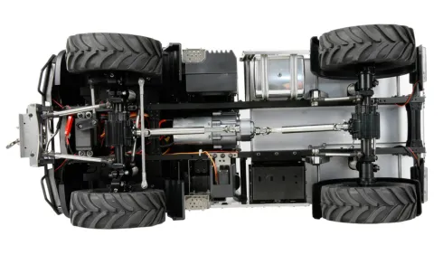 Amewi Mercedes-Benz Unimog Implement Carrier 4WD 1/10 ARTR – Grijs
