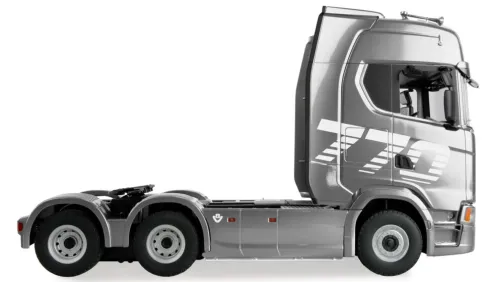 Amewi Scania 770 S Trekker + Dieplader 6×4 1:18 RTR Zilver