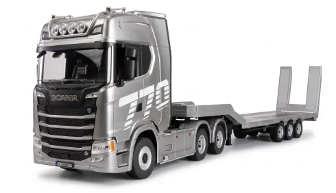 Amewi Scania 770 S Trekker + Dieplader 6×4 1:18 RTR Zilver