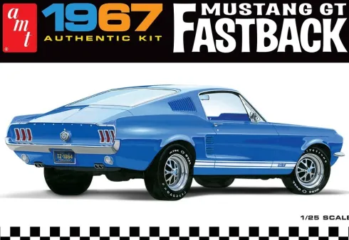 AMT Ford Mustang GT Fastback 1:25 Bouwpakket