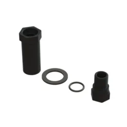 Arrma Aluminum Servo Saver Hub Set Black – ARA340187