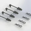 ARRMA Body Clip Retainer 1/8 Scale Black (4) – AR390178/ARAC3447