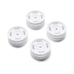 ARRMA 1.0 Bronco Heritage Wheels White SCX24 – AXI-2184