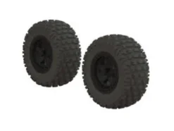 ARRMA dBooots Fortress SC Tire Set Glued Black (2) – AR550042/ ARAC9630