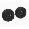 ARRMA DBOOTS FORTRESS SC Tire Set Glued, Black (2) – ARA-1616