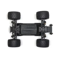 ARRMA 1/16 Gorgon Grom 4×4 Brushed Monster Truck RTR Geel compleet met Spektrum 7.4V 1400mAh 2S LiPo accu en USB-C lader