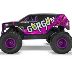 ARRMA 1/10 GORGON 2WD RTR Brushed Monster Truck Paars compleet met accu en lader (Versie 2025/2026)