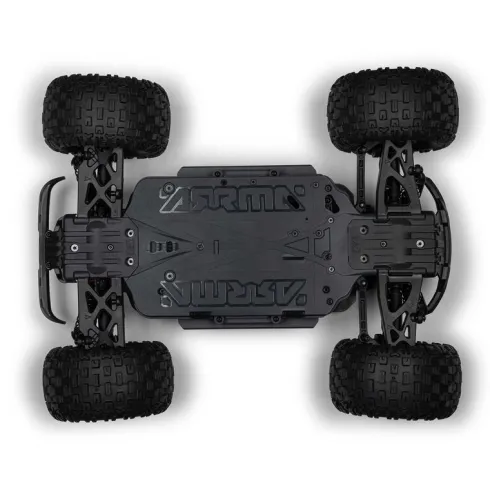 ARRMA 1/10 GRANITE MEGA 665 4X4 Brushed Monster Truck Groen RTR zonder accu en lader