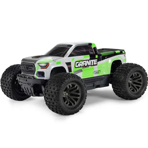 ARRMA 1/10 GRANITE MEGA 665 4X4 Brushed Monster Truck Groen RTR zonder accu en lader