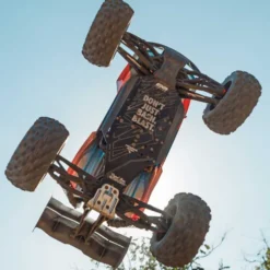 ARRMA 1/8 KRATON 6S V6 4X4 BLX Brushless Speed Monster Truck RTR Blauw/Roze Versie 2025