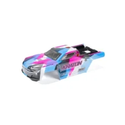 ARRMA 1/8 Painted Body with Decals, Blue/Pink: KRATON 6S BLX V6 – ARA1518