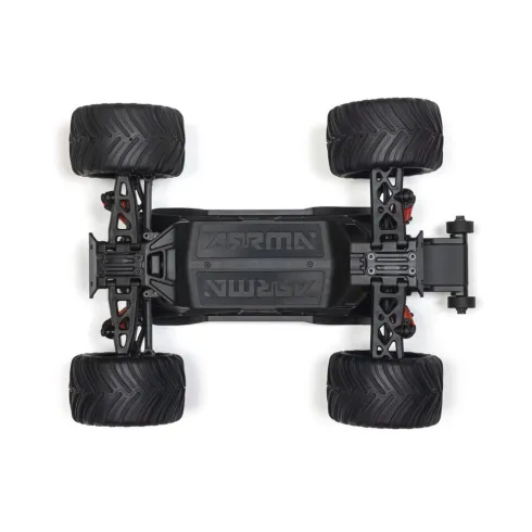 ARRMA 1/16 Quake Grom 4×4 Brushed Monster Truck RTR Paars compleet met Spektrum 7.4V 1400mAh 2S LiPo accu en USB-C lader