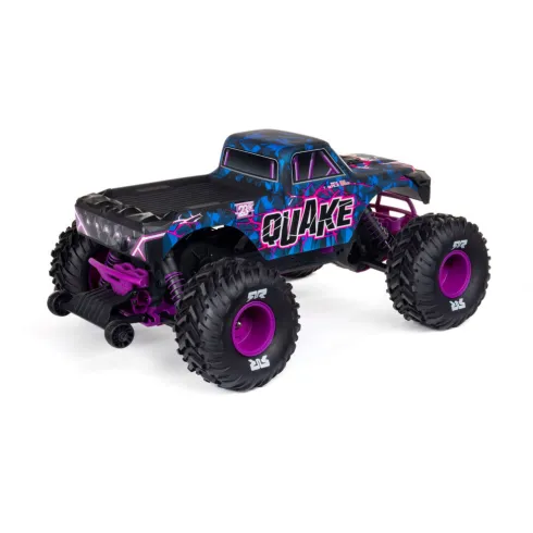 ARRMA 1/10 QUAKE 223S DSC 2WD Brushless Monster Truck RTR Paars (80 km/h)
