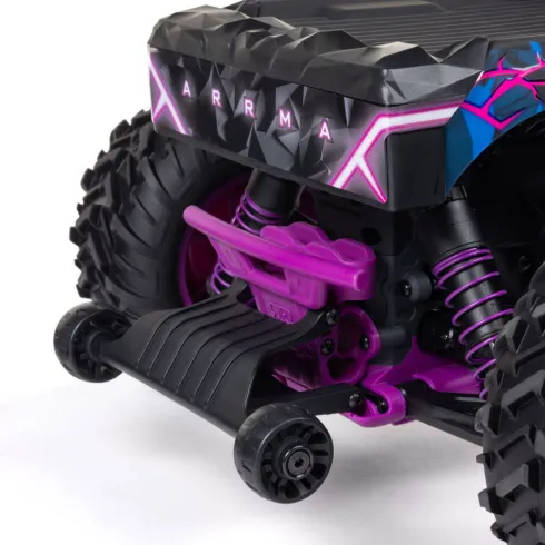 ARRMA 1/10 QUAKE 223S DSC 2WD Brushless Monster Truck RTR Paars (80 km/h)