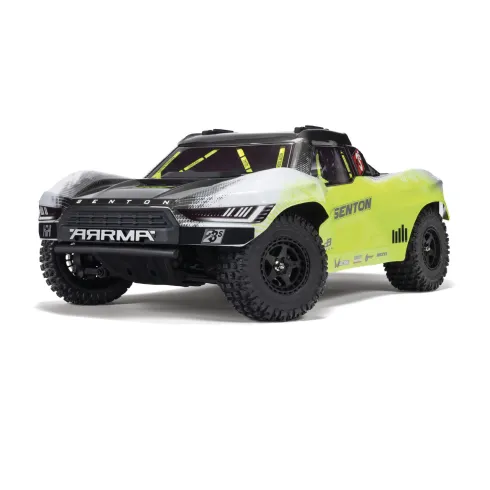 ARRMA 1/10 SENTON 223S BLX Brushless 4X4 Short Course Truck RTR DSC Geel