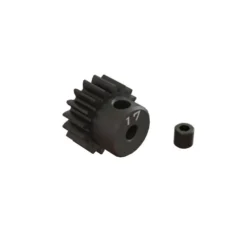 ARRMA 17T 0.8Mod 1/8″ Bore CNC Steel Pinion Gear – ARA311079