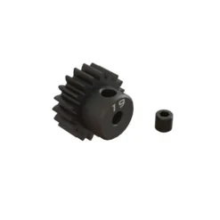 ARRMA 19T 0.8Mod 1/8″ Bore CNC Steel Pinion Gear – ARA311081