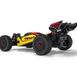 ARRMA 1/8 TYPHON MEGA 665 4X4 Brushed Buggy Geel RTR zonder accu en lader