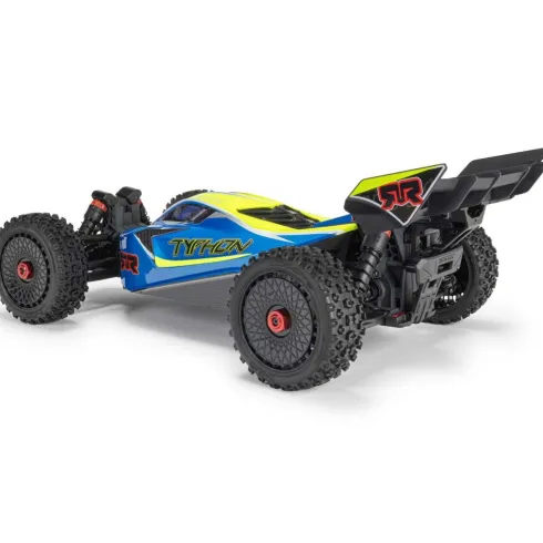 ARRMA 1/8 TYPHON 223S DSC 4X4 RTR Brushless Buggy Blauw
