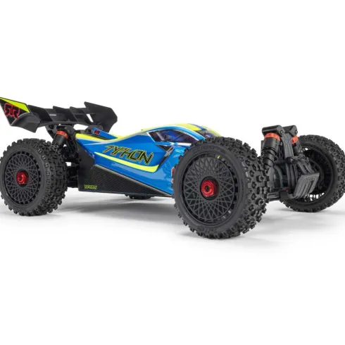ARRMA 1/8 TYPHON 223S DSC 4X4 RTR Brushless Buggy Blauw