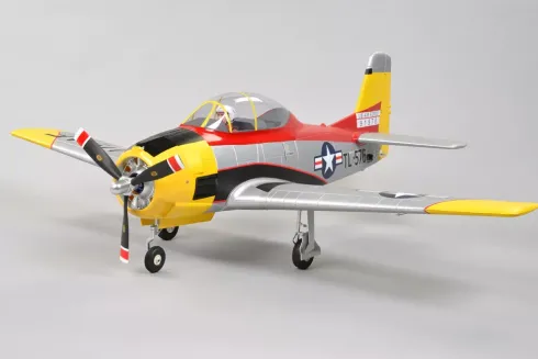 Arrows RC Vliegtuig T-28 Trojan 1100mm PNP met Electric Retracts (zonder accu / lader / zender met ontvanger)