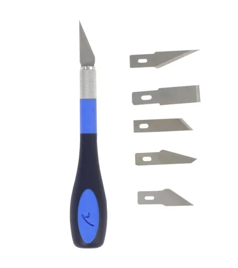 Artesania Latina Cutter N5 met 6 Mesjes & Ergonomisch Handvat – Precisie voor Modelbouw