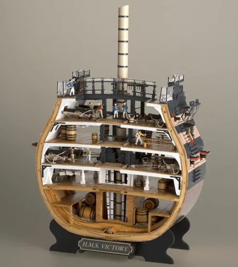 Artesania Latina Lord Nelson’s HMS Victory Cross Section houten scheepsmodel 1:72 (Nieuw voor 2024)