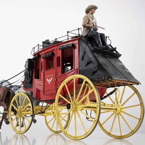 Artesania Latina Stagecoach “Legende van het Wilde Westen” 1/12 houtenmodel cadeaupakket