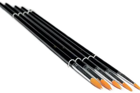 Artino Elegance Penseelset – 5 stuks (synthetische ronde penselen) ideaal voor modelbouw